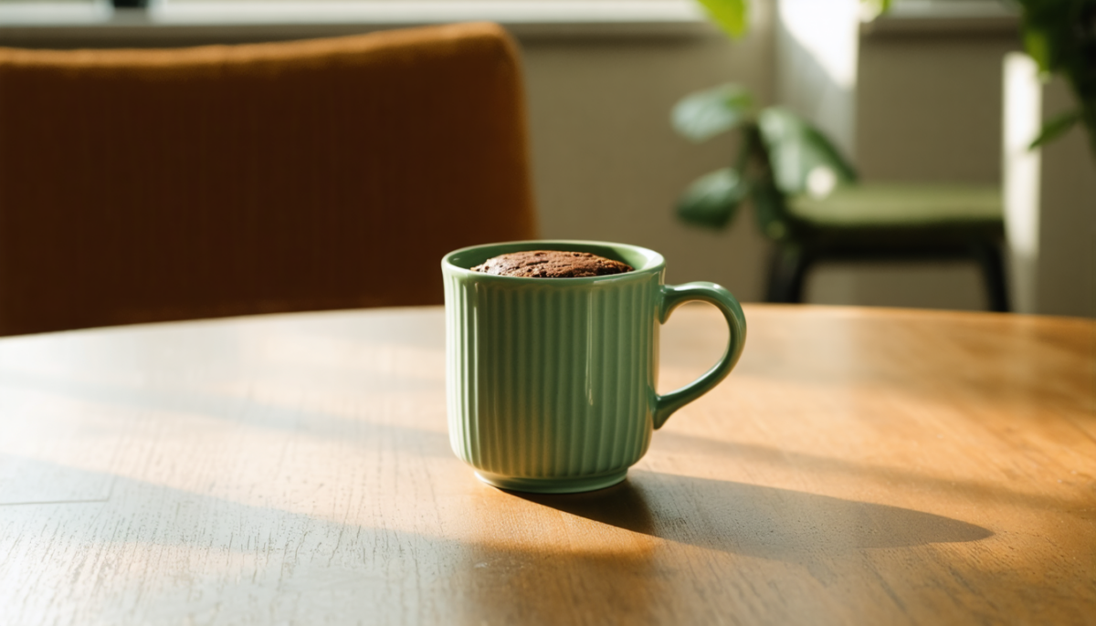 découvrez notre recette facile et rapide de mug cake au chocolat, une douceur saine et gourmande à préparer en quelques minutes pour satisfaire toutes vos envies.