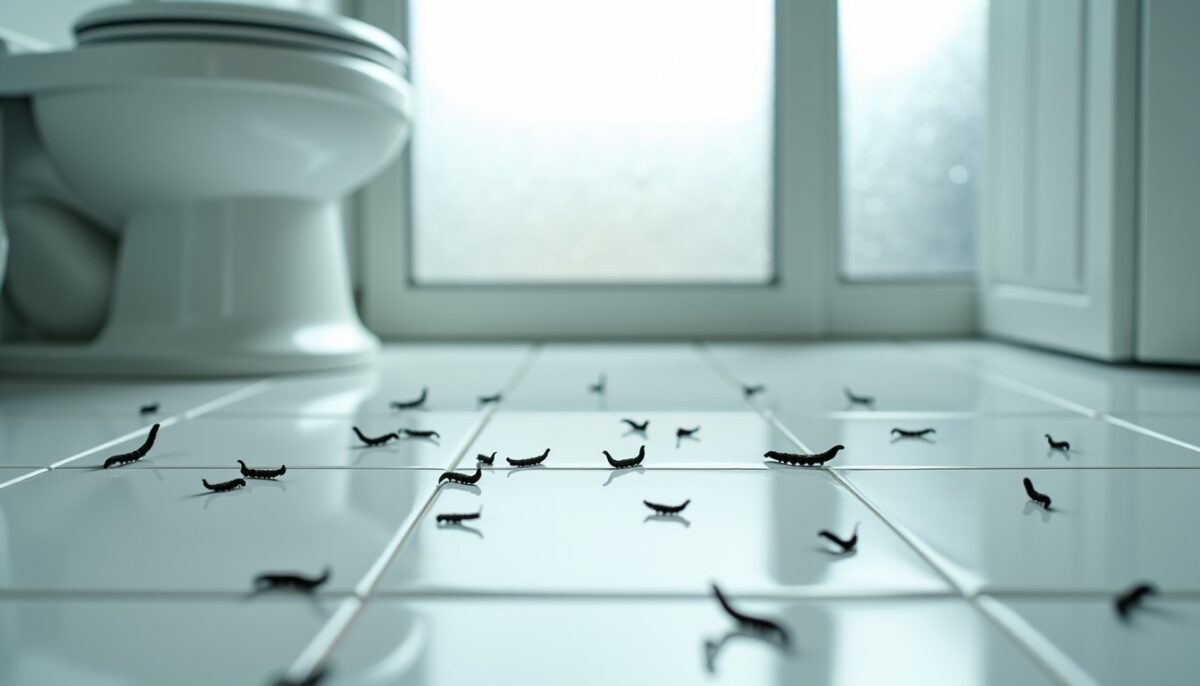Petits envahisseurs dans les WC : comprendre l'origine des vers noirs, leurs risques et comment s'en débarrasser efficacement