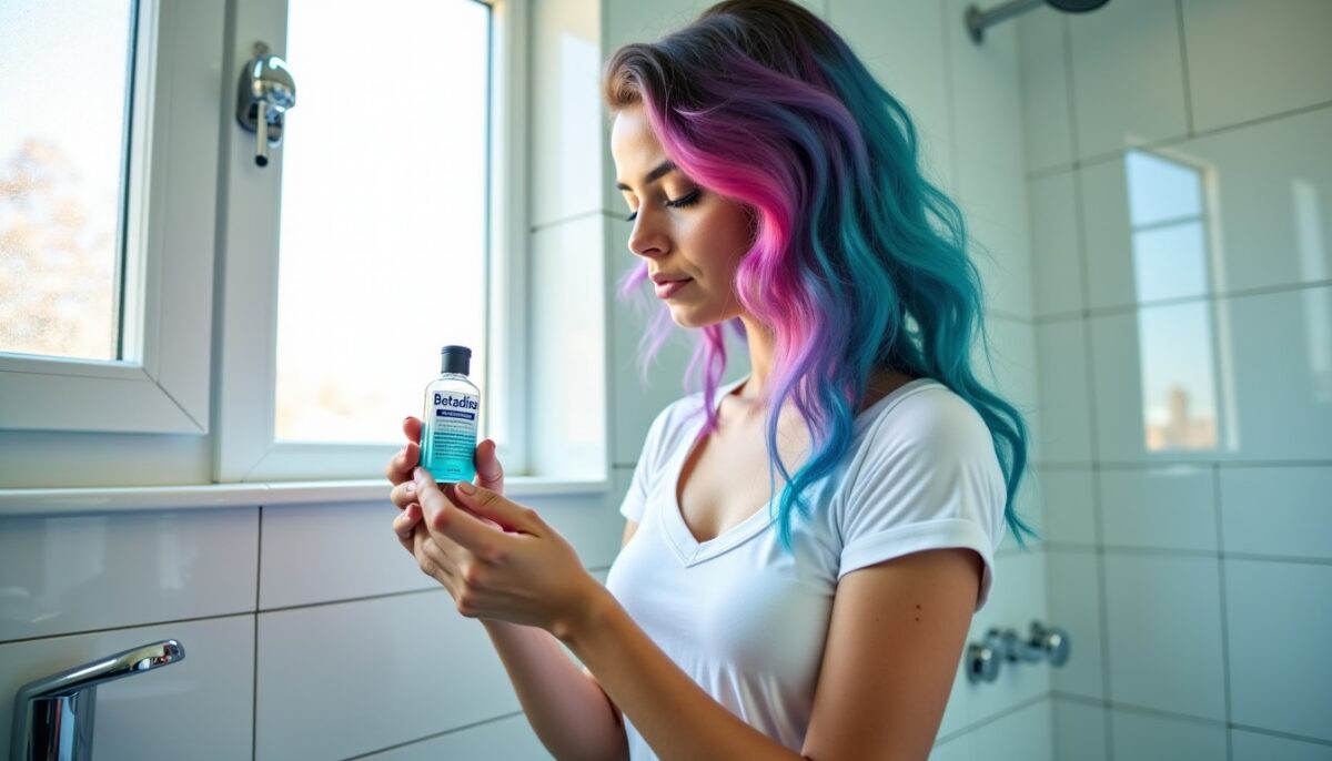Impact de la Bétadine sur les cheveux colorés : précautions et recommandations essentielles